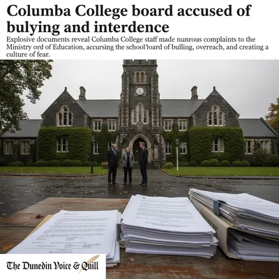 A education news photograph from The Dunedin Voice & Quill