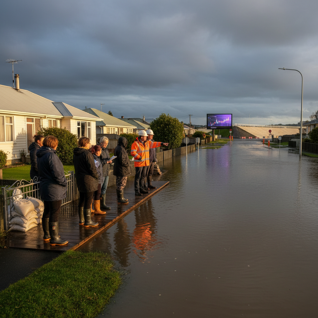 A politics news photograph from The Dunedin Voice & Quill